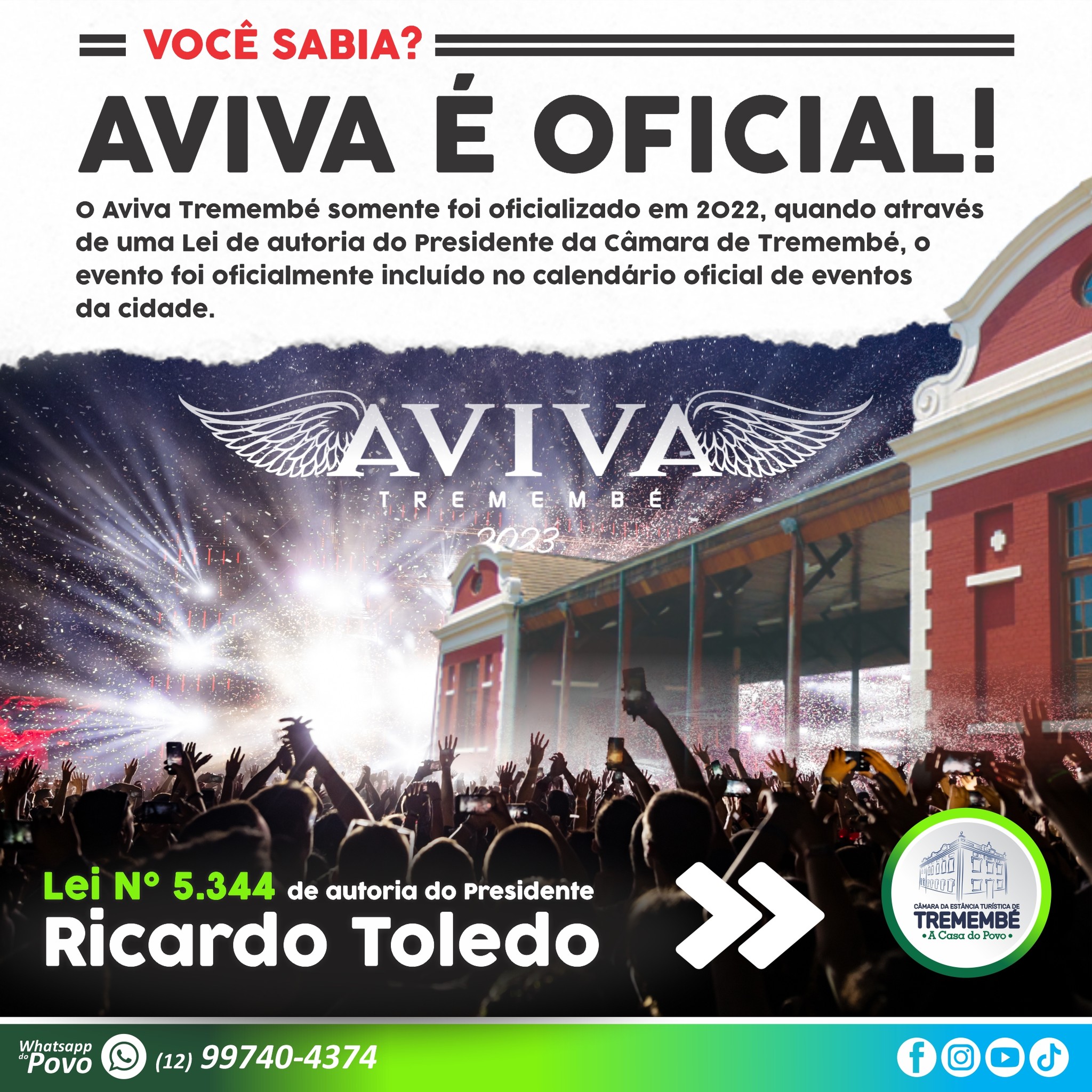 Aviva é oficial em Tremembé