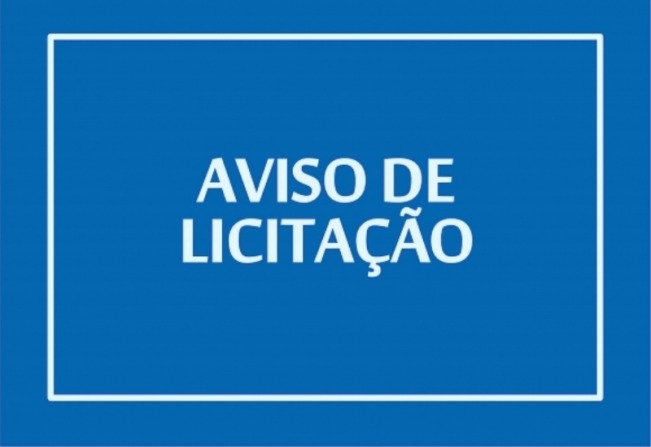 AVISO DE LICITAÇÃO