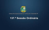 137.º Sessão Ordinária.