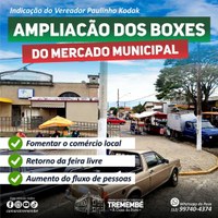 Ampliação dos boxes do Mercado Municipal