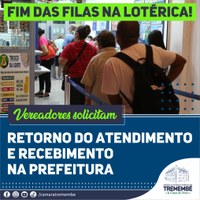 Fim das filas na lotérica de Tremembé