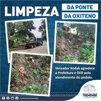 Kodak agradece pela limpeza da Ponte de Oxiteno