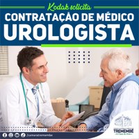 Kodak solicita contratação de médico urologista