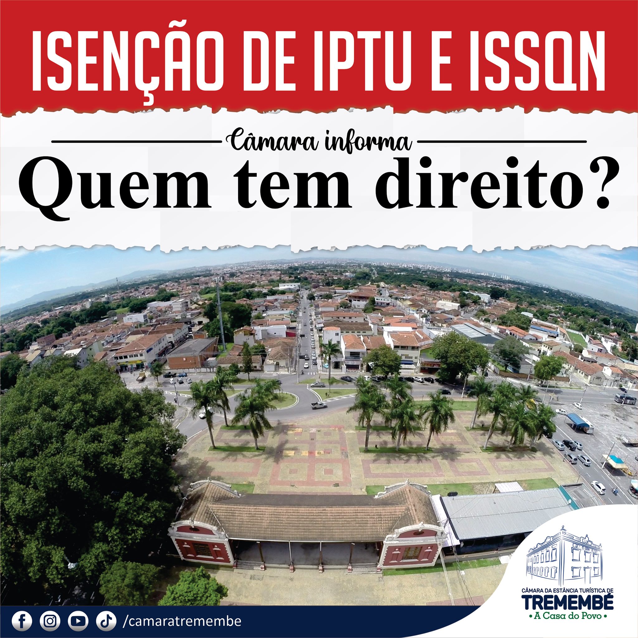 Quem tem direito a isenção do IPTU e ISSQN?