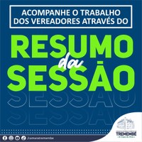 Resumo da 19º Sessão Ordinária