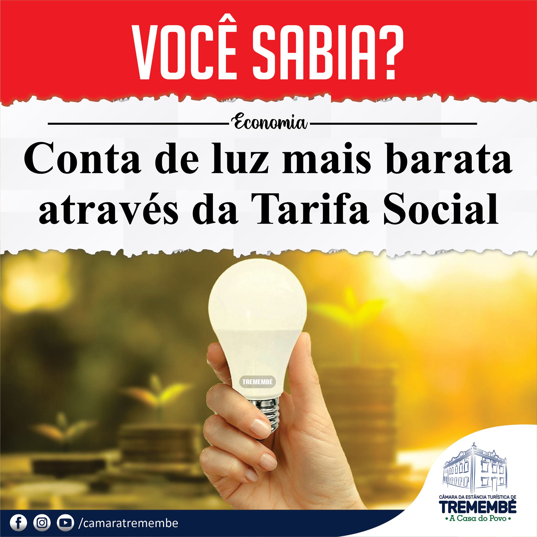 Utilidade pública: Conta de luz mais barata?