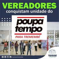 Vereadores conquistam instalação do Poupatempo em Tremembé