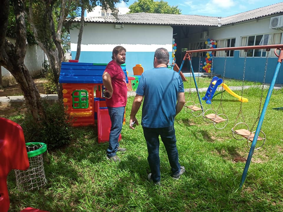 Vereadores fiscalizam escolas antes do retorno das aulas