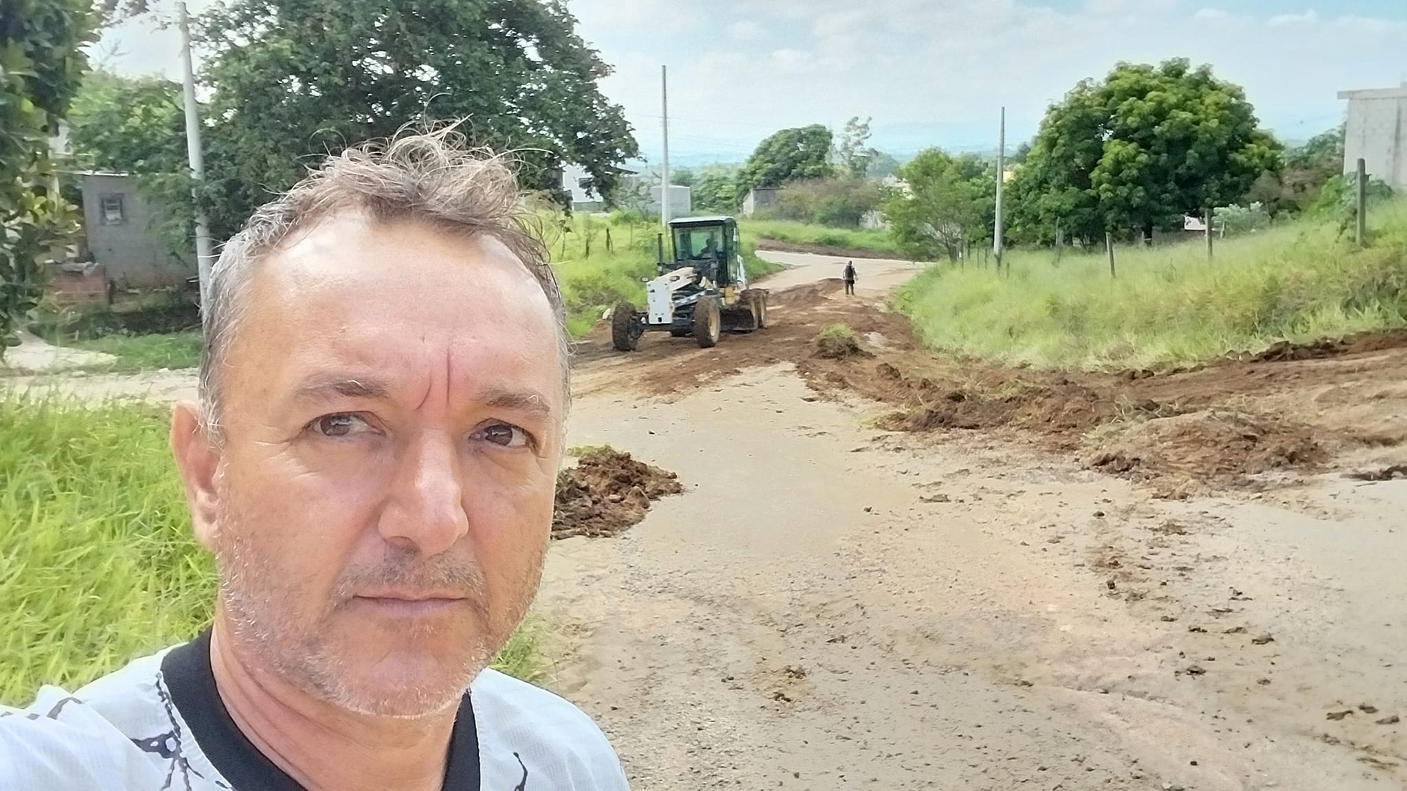 Manutenção das ruas do Maracaibo